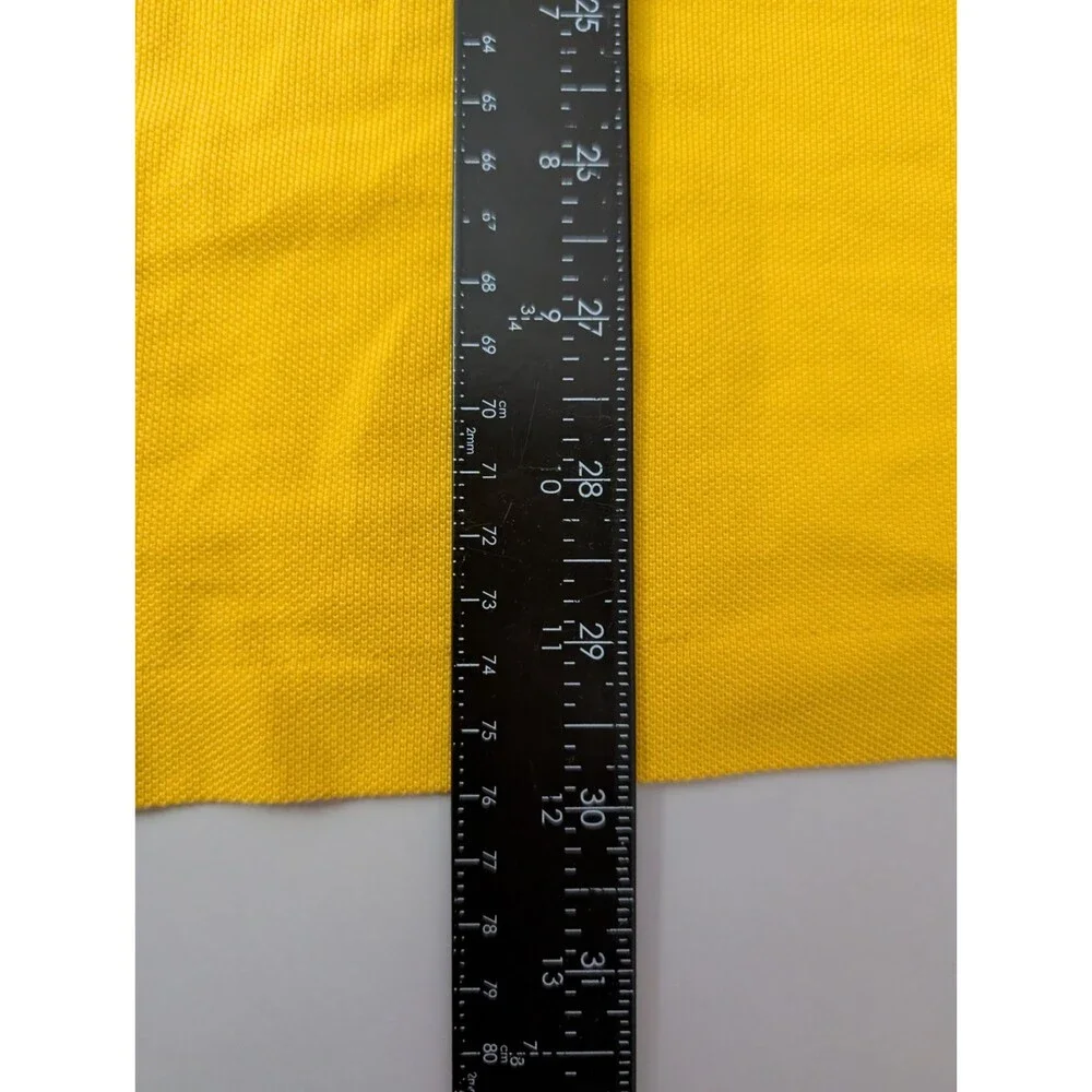 Polo Ralph Lauren Shirt Mens 2XB Yellow Short Sleeve Big & Tall Pique Polo